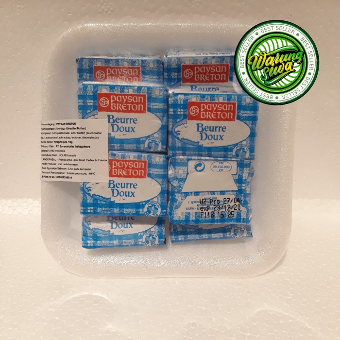 

paysan breton butter unsalted 10×10 gram