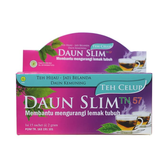 

Teh Daun Slim / Meluruhkan Lemak & Menurunkan Berat Badan