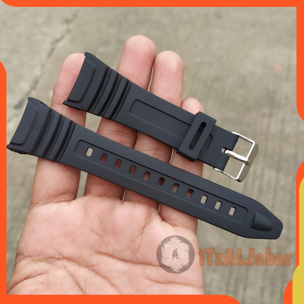 Tali jam tangan Casio W96H rubber strap Tali jam Casio W96h