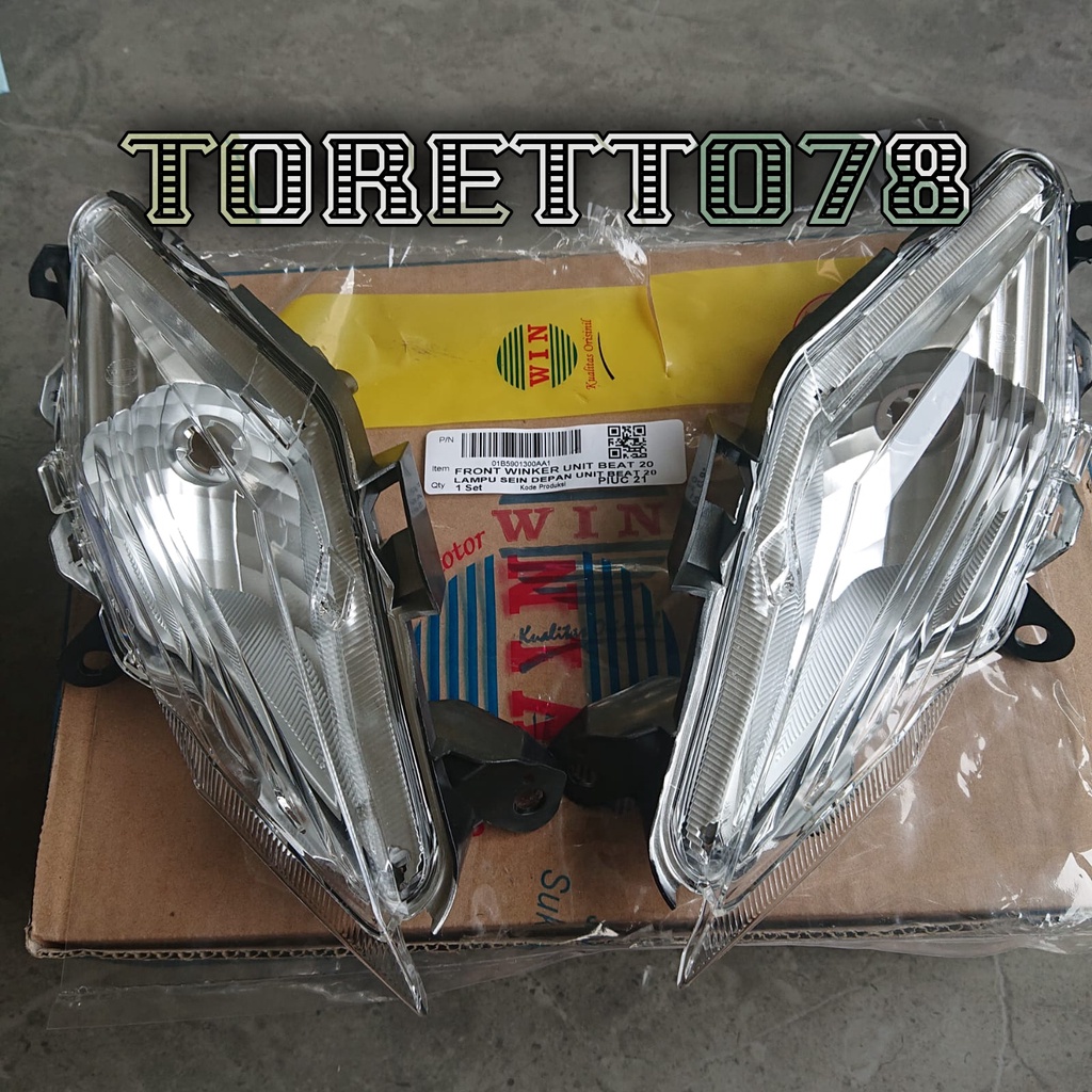 Sein Sen Lampu Riting Depan Honda Beat Varian Series Mika Sen sein Depan Honda