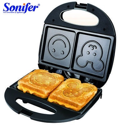 SANDWICH WAFFLE MAKER / CETAKAN ROTI KARTUN / SONIFER SANDWICH WAFFLE