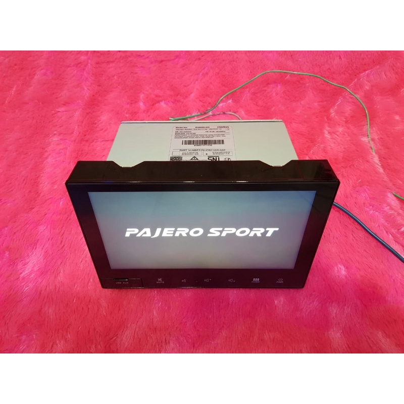 Head Unit Ori Mitsubishi Pajero Sport 2021 Clarion RQ9098-NQ