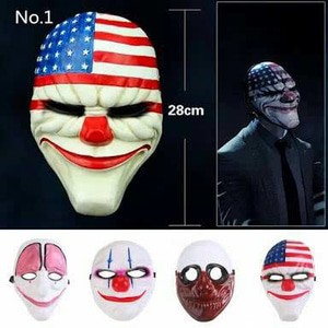 GROSIR TOPENG MURAH PAYDAY DALLAS HEIST HALLOWEEN MASK TOPENG SERAM