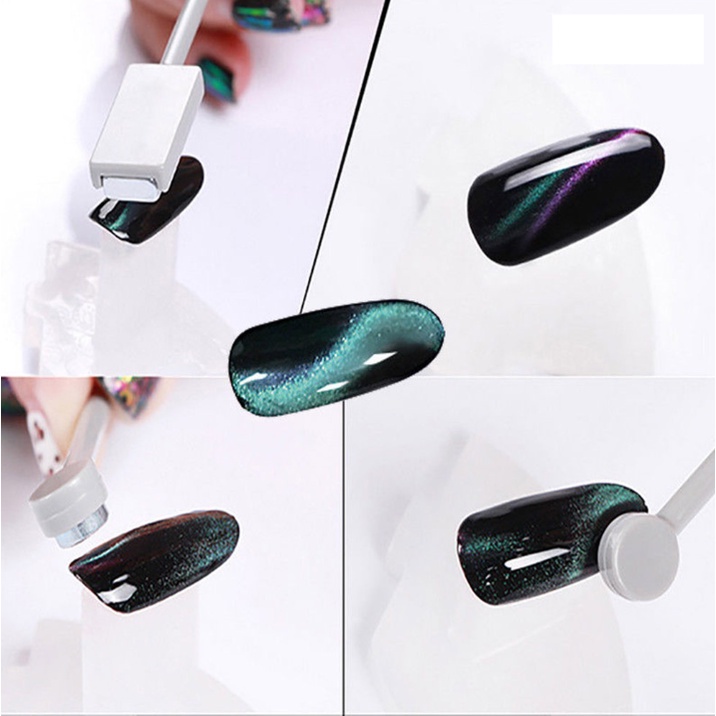 Stik Magnetik Cat Eye Magnet Gel Polish Kutek 3D Efek Nail Art Manicure Kuku KU024