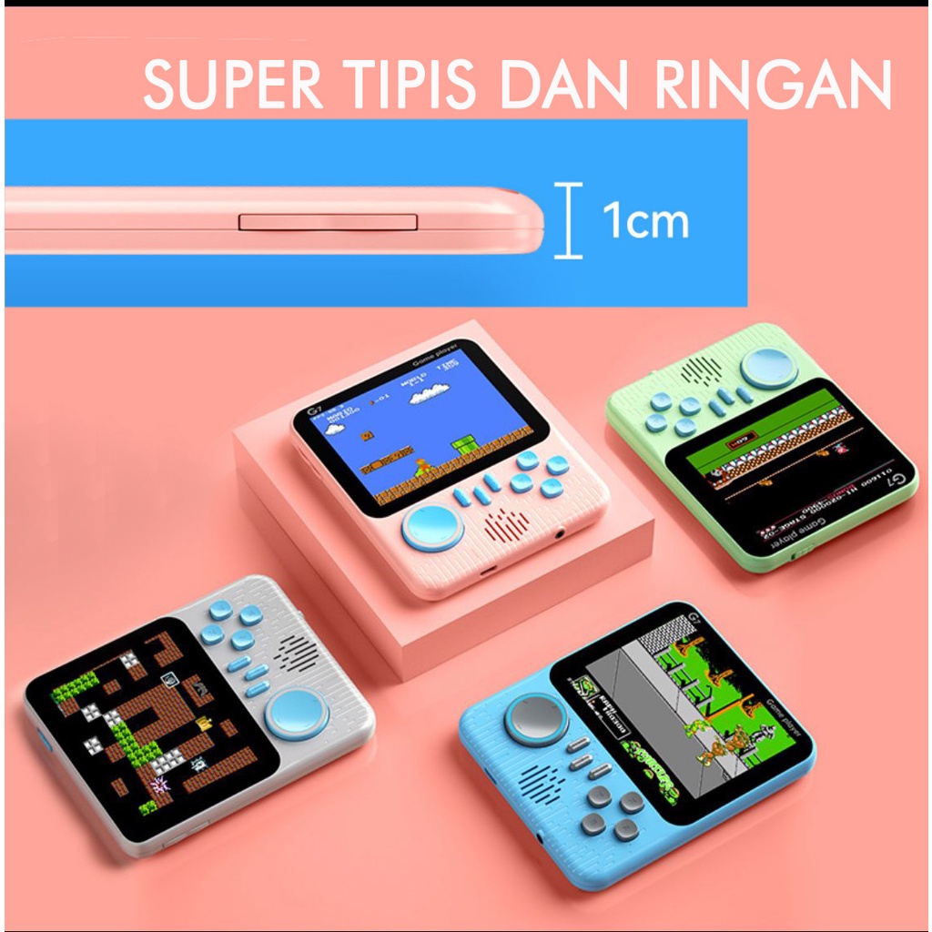 GAMEBOY PVP MAINAN ANAK GAME BOY G7 2 PLAYER ANTI GADGET