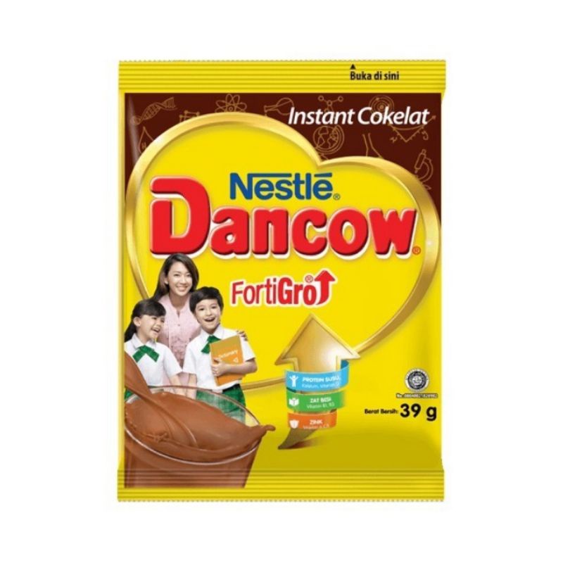 

Susu Dancow FortiGro 39gr-Cokelat