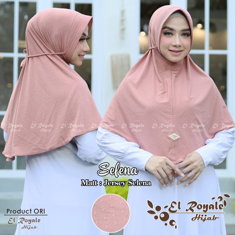 HIJAB INSTAN SELENA/ BERGO BY EL ROYAL