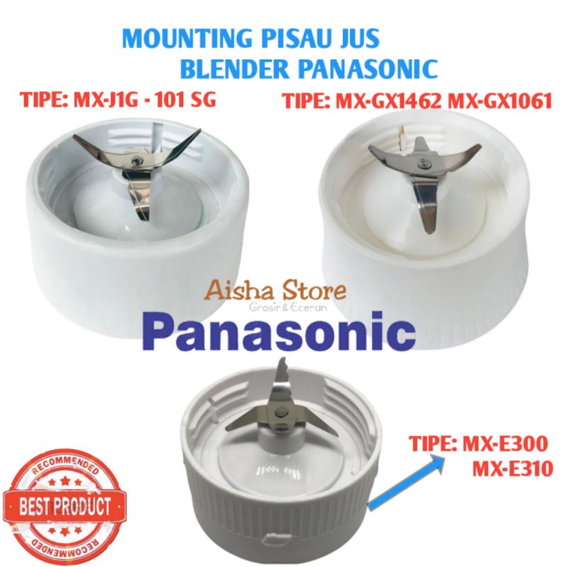 MOUNTING JUS BLENDER PANASONIC PISAU JUS BLENDER PANASONIC