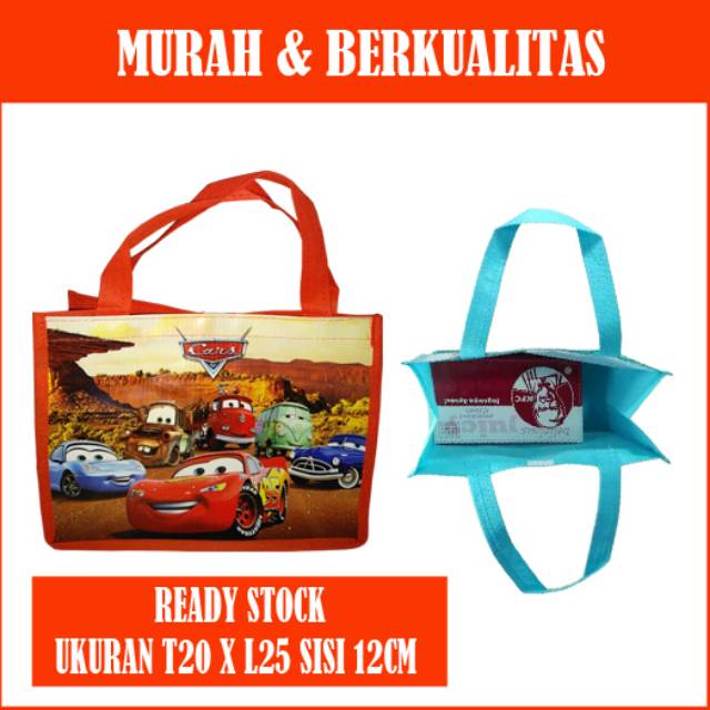 

Tas ultah anak cars/Goodie bag cars anak/Tas souvenir ulang tahun cars