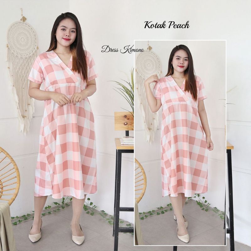 PIYAMA DASTER BAJU DEWASA WANITA JUMBO MURAH MIDI DRESS FASHIONABLE