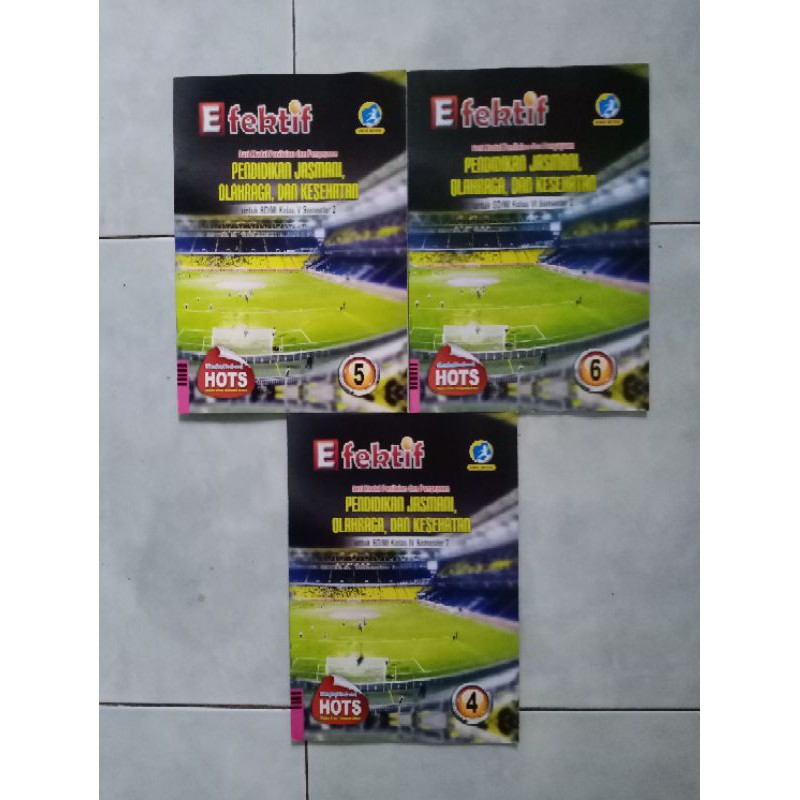 

LKS Efektif SD PJOK kelas 4,5,6 Semester 2