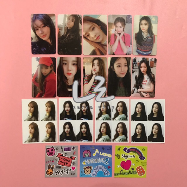 (G)I-DLE - I am (Photocard: Miyeon Minnie Soyeon Soojin Yuqi Shuhua) gidle / idle