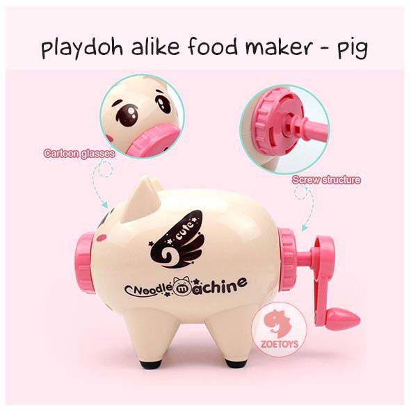 Zoetoys Playdoh Alike Food Maker | Mainan Lilin Anak | Playdough Fun Play Doh Noodle | Pretend Play | Cari Kado | Cari Kado Natal