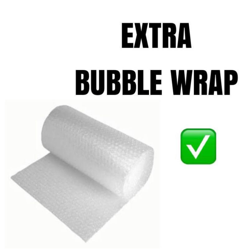 Bubble Wrap/ Bubble Wrap Tambahan/ Packing Bubble Wrap + Kardus AMAN