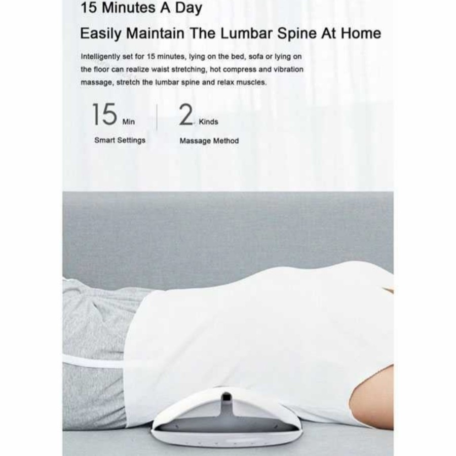 Momoda Lumbar Massage Electric Heat Pijat Tulang Belakang sx351