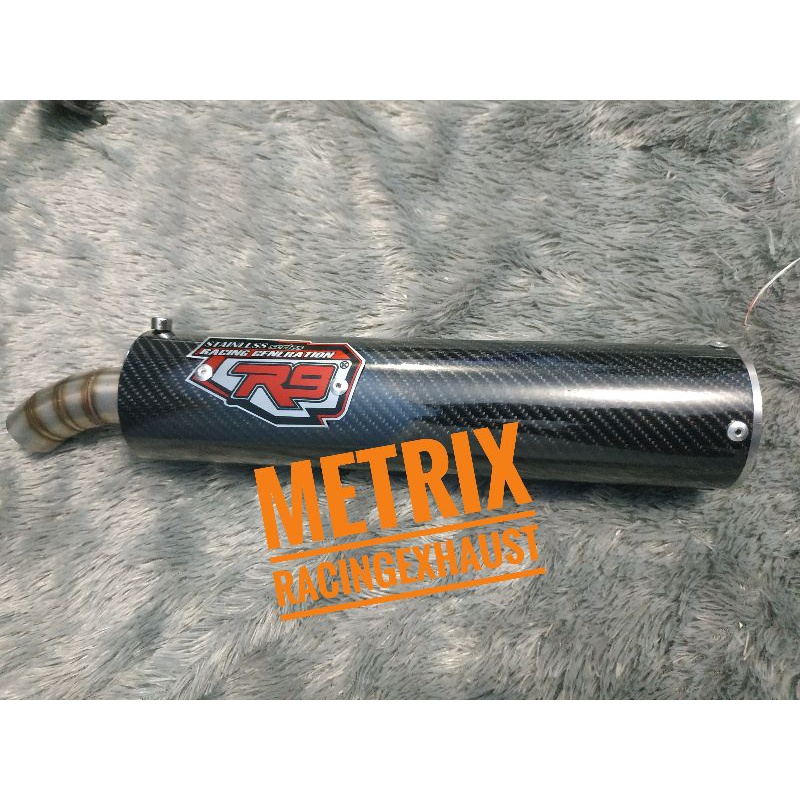 silincer r9 carbon knalpot ninja R-RR-SS fiz-R rx-king Rx-z satria