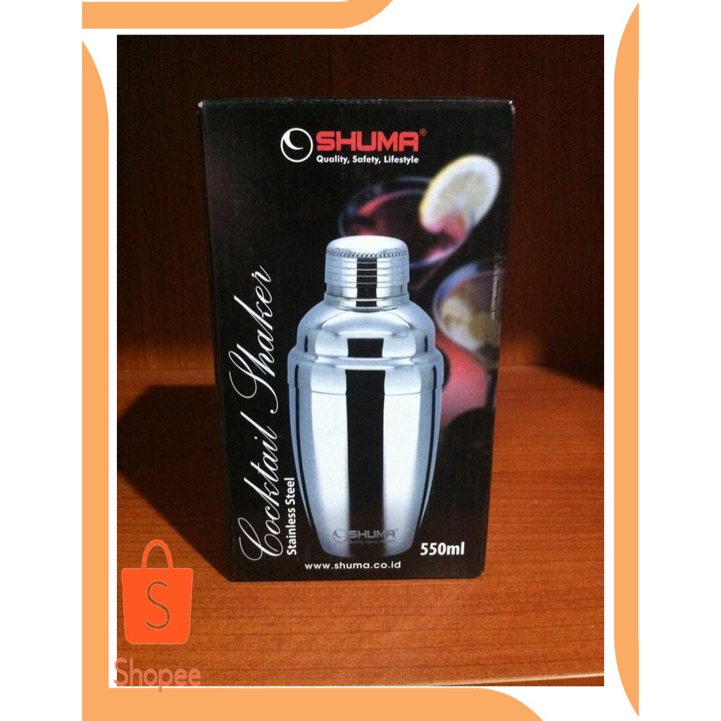 

Promo parts Shaker Stainless Shuma M. 550ml. made in Japan. Berkualitas! 19D Murah