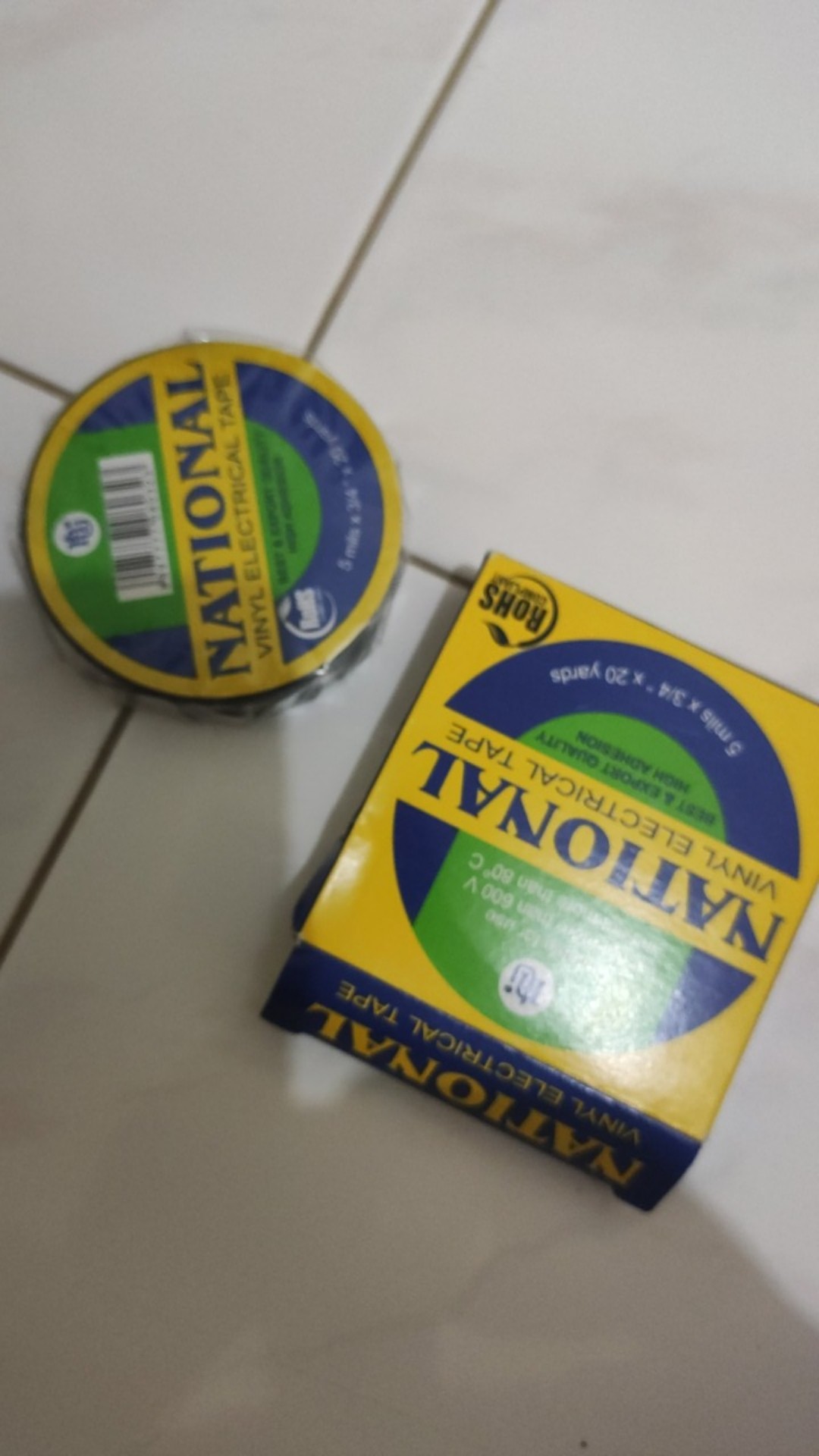 Isolasi Listrik Kabel Vinyl - Vinyl Electrical Tape National