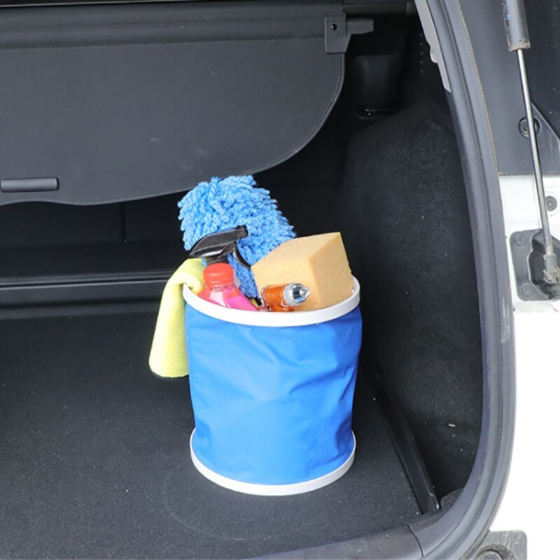 [BISA COD] Ember Lipat Portable Multifungsi Besar 9 Liter 9 L Car Cleaning Folding Bucket Portable Air Cuci Mobil Motor Waterproof