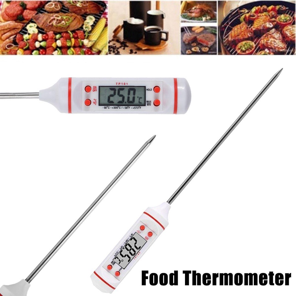 [Elegan] Termometer Makanan Masak Dapur Daging Wine Selai Steak Barbecue Tools