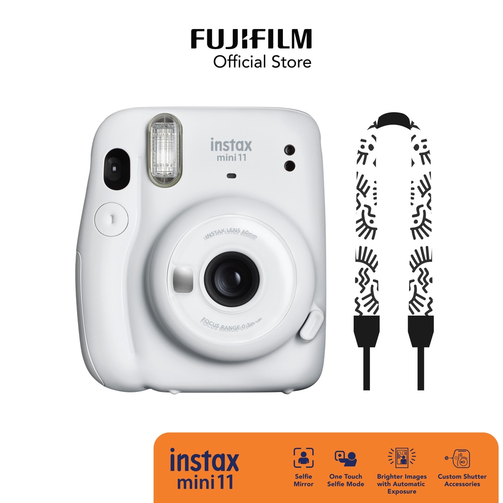 Fujifilm Instax Mini 11 with Exclusive Strap dan 1 Mini Film Single Plain-4