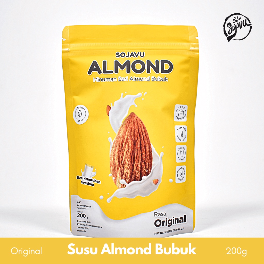 Sojavu Susu Almond Bubuk / Almond Milk Powder (200g)