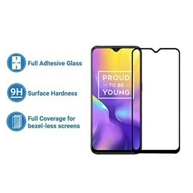 Tempered Glass OPPO A54 A15 A33 A53 A52 A72 A92 A12 A91 A31 A9 A5 2020 F11 Pro F9 A7 A5s Full Lem