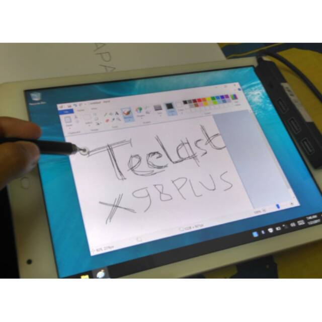 Windows Tablet Teclast X98 PLUS Dual OS Android 5.1 + Windows 10 + Ultrathin Keyboard Folio Logitech