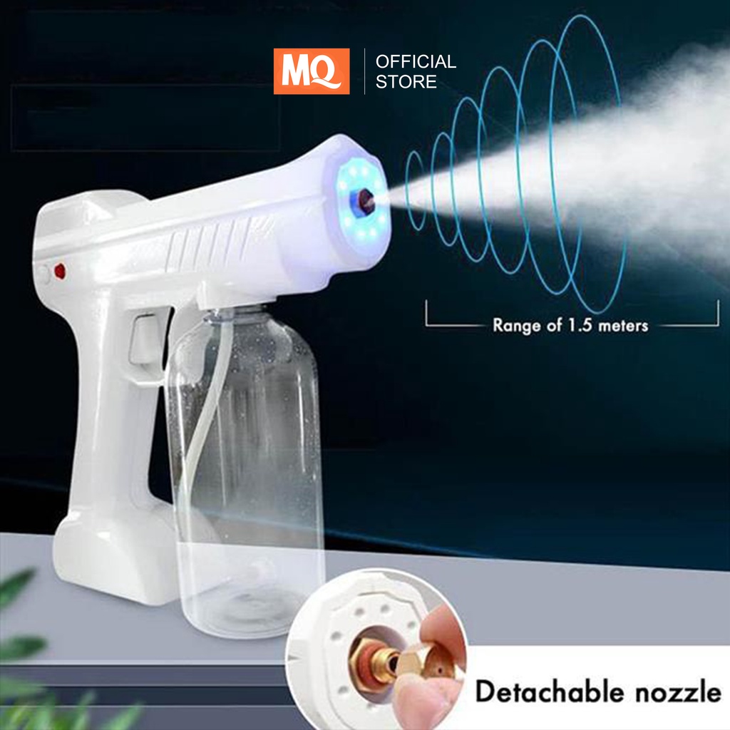 MQ Nano Spray Gun Disinfectant Wireless 800 ml UV Sterilizer Gun YJ-01