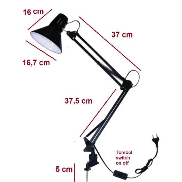 Lampu Meja Kantor Lampu Arsitek JM 900