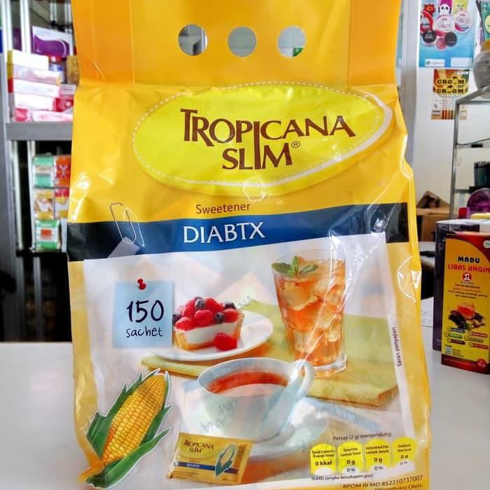 

TROPICANA SLIM SWEETENER DIABTX 150 sachet BERKUALITAS