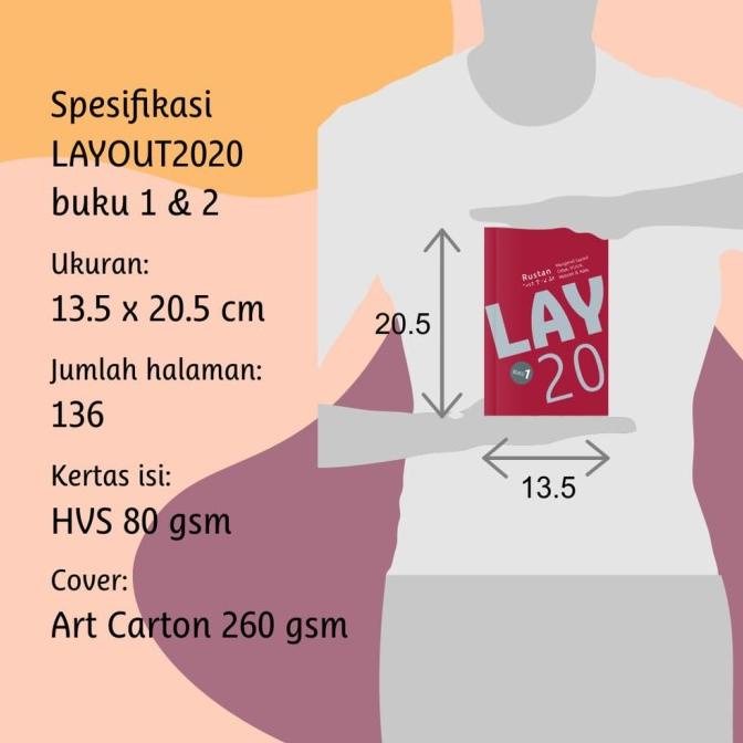 

READYY buku desain layout versi 2020 surianto rustan paket 2 buku COD