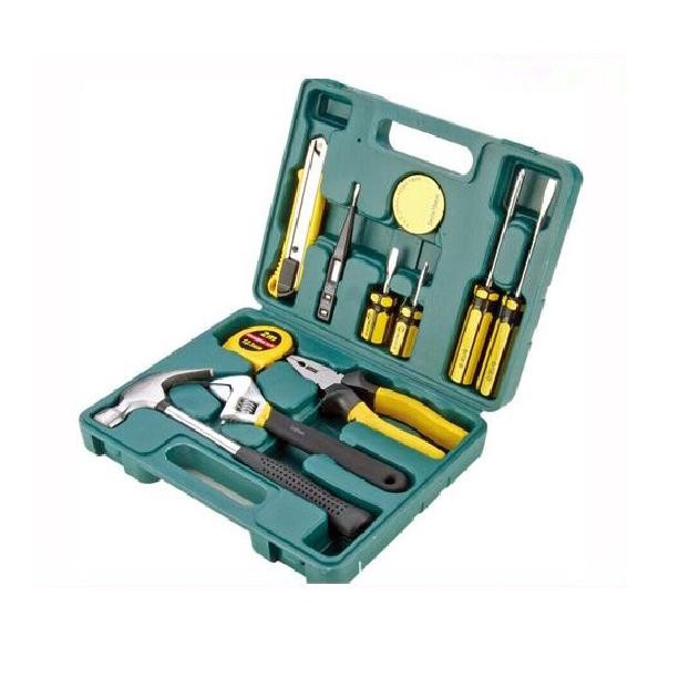 Hand Tool Kit  Kunci Set 12pcs Alat Perkakas Pertukangan 12 in 1 Tool Set Tool Box