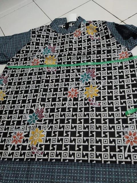 Jumbo Shinta/atasan Pria Big Size Jumbo Xl Ld 110 / Atasan Batik Wanita Jumbo Xl Ld 110