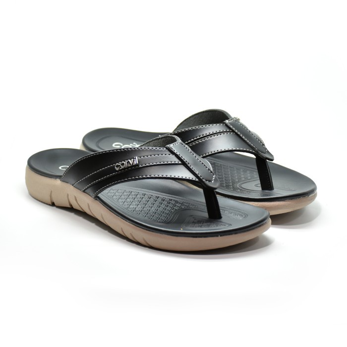 t870thh Carvil Sandal Pria Luis-01 M Black - 42 4Y6Uy6I9