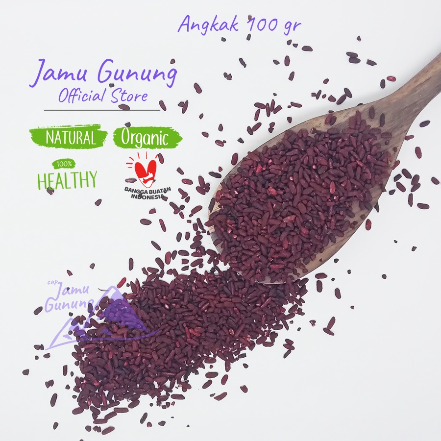 Angkak Cina 100gr atau Beras Merah dari Cina - Obat DBD