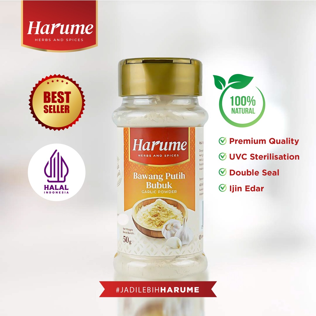 

HARUME - Bawang Putih Bubuk (Garlic)