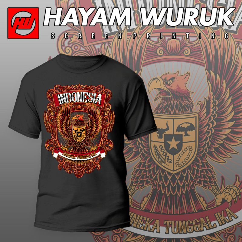 Kaos Unisex  Garuda Spesial HUT RI 77