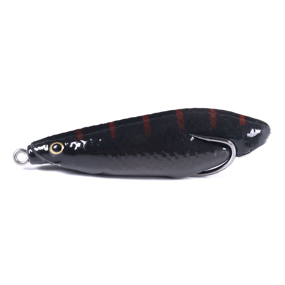 HENGJIA 1PCS 8.5CM 12.7G  Soft Jump Frog Umpan Pancing Ikan Bait Bass Kail Topwater Fishing Lure Swimbait Wobbler