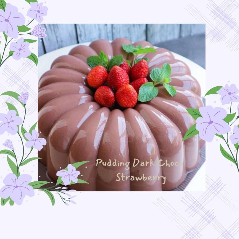 

PUDDING DARK CHOCO STRAWBERRY