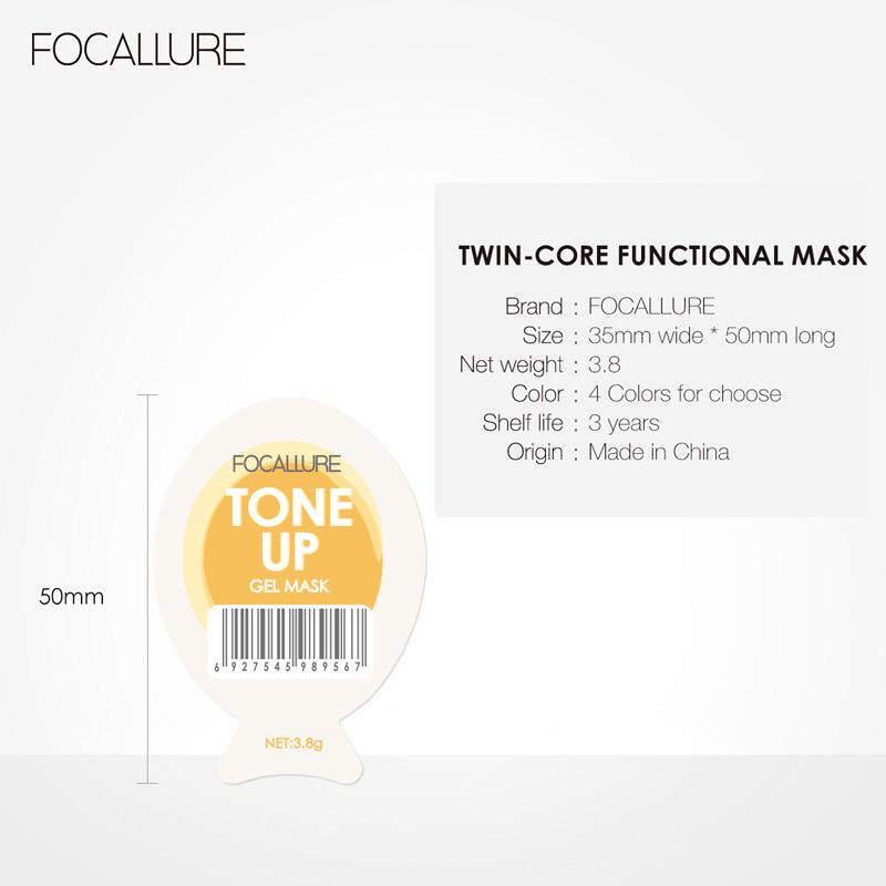 Original FOCALLURE Hydrating Gel Mask Masker Wajah FASC04