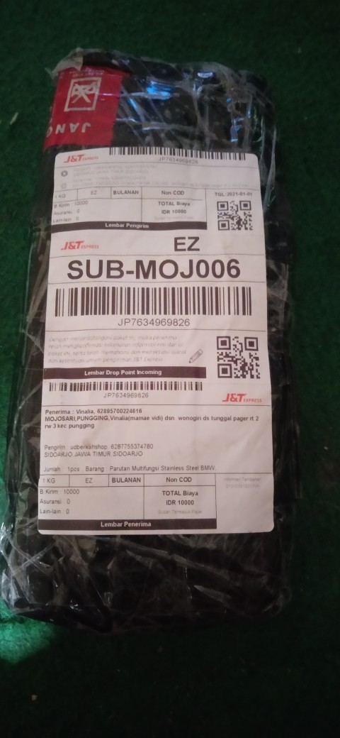 Parutan Multifungsi Stainless Steel Bmw