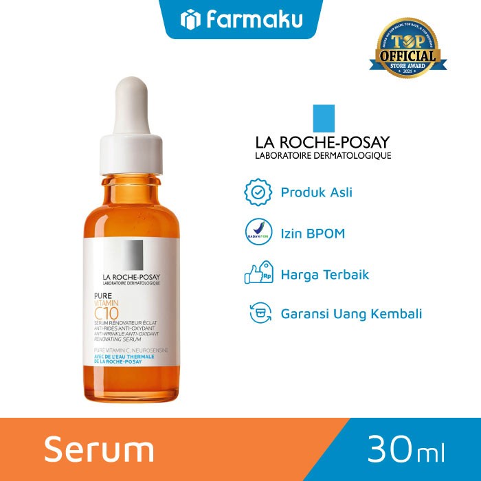 Jual La Roche Posay Serum Pure Vitamin C Botol 30 ml Shopee Indonesia