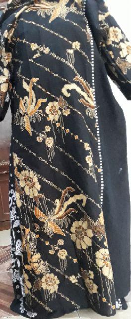 Ms Gamis Batik Sriwedari Maxi Super Jumbo Xxl Ld 110cm Bumil/busui Katun Sogan
