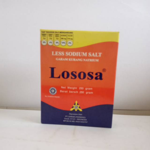 

Lososa garam kurang natrium