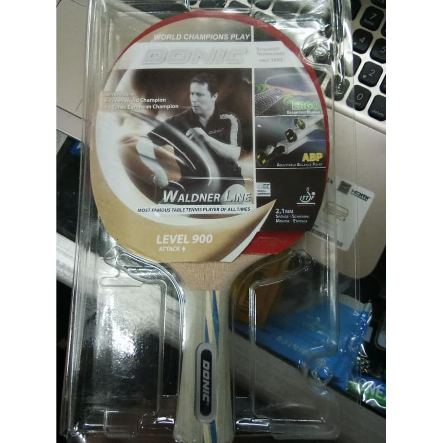 Jual - bat / bad donic level 900 / bet pingpong / tenis meja donic