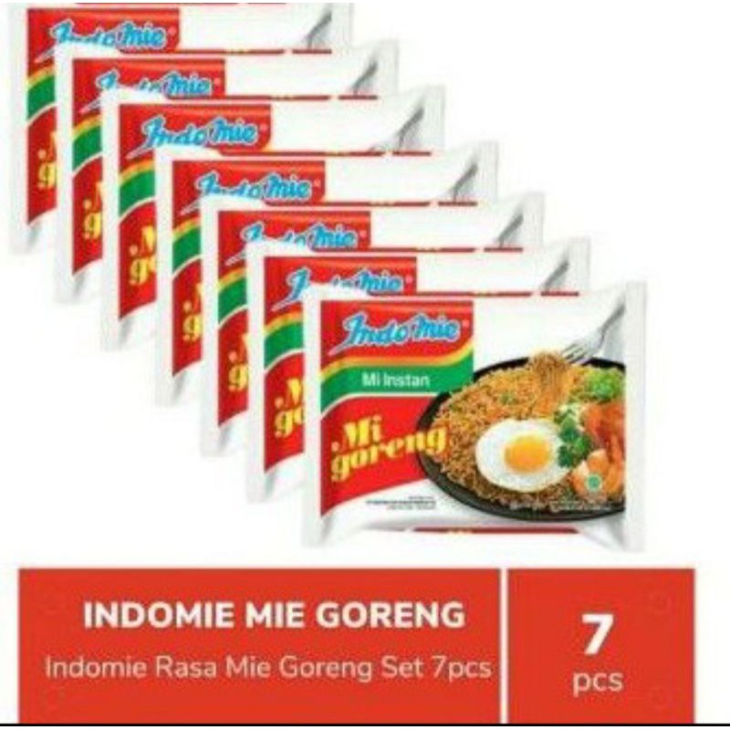 Indomie goreng 7 pcs