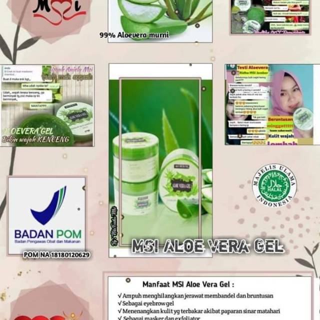 Soothing Gel Aloevera MSI