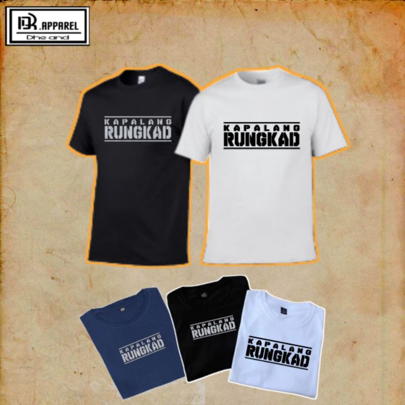 KAOS BAJU RUNGKAD KAPALANG RUNGKAD BAHAN COTTON COMBET 30S MURAH