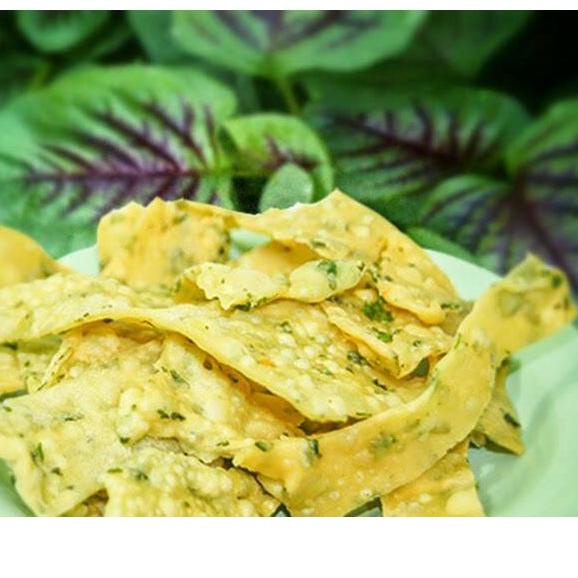 

7.7 COD Keripik Pangsit Daun Jeruk Netto 1 Kg grosir